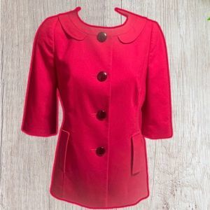 Loft Coat/Blazer with unique details Size 4 